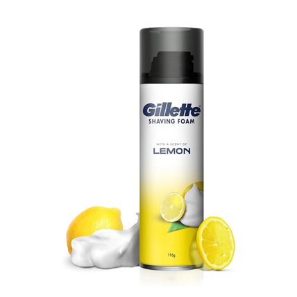 Gillette Shaving Foam With Lemon